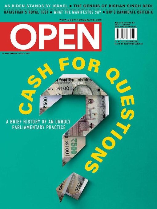 Cover image for Open Magazine